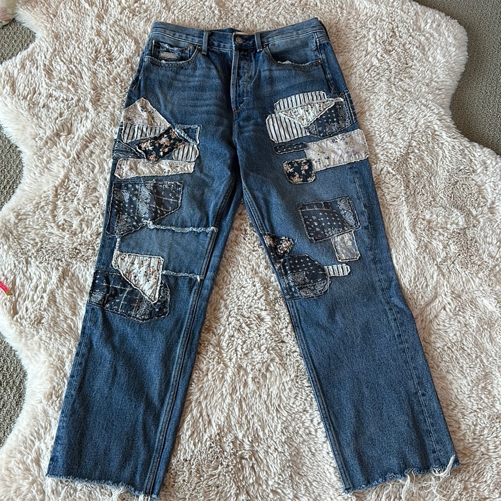 Driftwood Patchwork Jeans 30